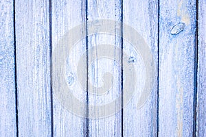Old barn wood blue plank door draped texture background