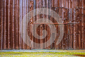 Old Barn Wooden Wall