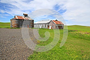 Old barns