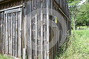 Old Barnwood Structure in the Poconos