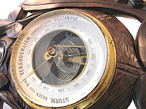 Old barometer