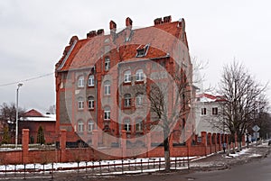 Old barracks in Baltiysk