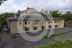 Old barracks called Vogelsang in the region Eifel