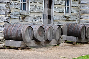 Old barrels