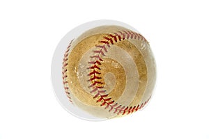 Old baseball ball