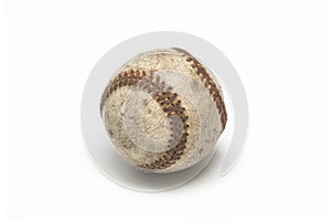 Old baseball ball
