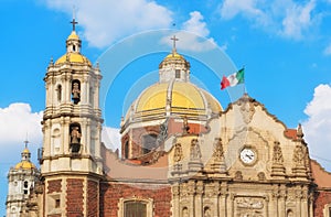 Old Basilica of Our Lady of Guadalupe in Mexico city