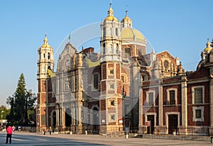 The old Basilica of Our Lady of Guadalupe in Mexico City