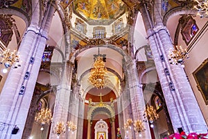 Viejo basílica santuario de cúpula México la ciudad México 