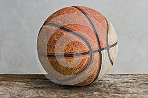 Old basketball