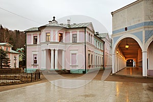 Old bathhouse in Iwonicz-Zdroj. Poland