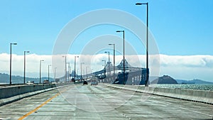 The Old Bay Bridge in San Francisco