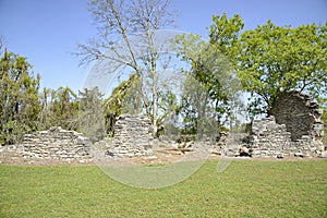 Old Baylor Ruins in Texas