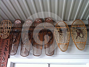 Old Bear Paw Snowshoes