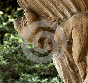 Old bearded faun at the fountain part 4