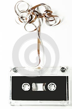 Old and beautiful audio tape