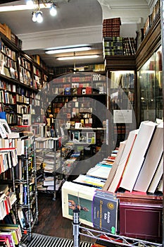 Old and beautiful bookstore in Chueca district