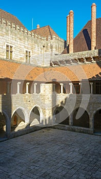 The old and beautiful Paco dos Duques, Guimaraes, Portugal photo