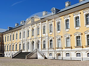 Old beautiful Rundale palace building, Latvia