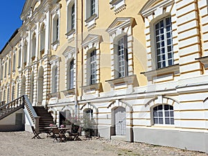 Old beautiful Rundale palace building, Latvia