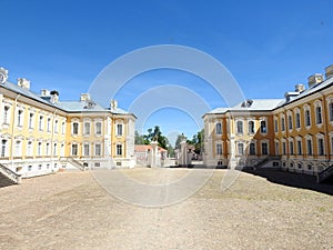 Old beautiful Rundale palace , Latvia