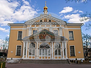 Old Believer Orthodox Christian Church on Rogozhskaya Street in Moscow.