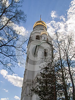 Old Believer Orthodox Christian Church on Rogozhskaya Street in Moscow.