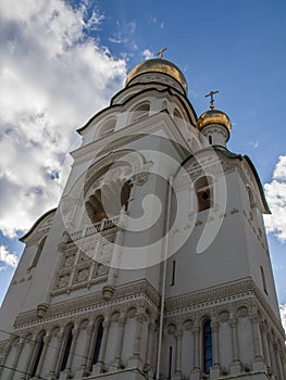 Old Believer Orthodox Christian Church on Rogozhskaya Street in Moscow.