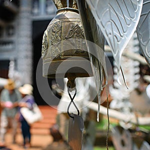 Old bell in thailand temple at Wat Lok Mo Lee, Chaing mai, Thailand