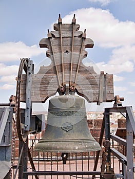 Old bell in Torreon at Alcazar de San Juan