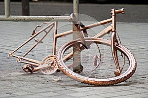 Old bicycle