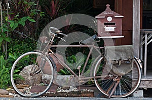 Old Bicycle & Old Letter Box