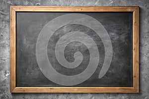 Old black chalkboard texture