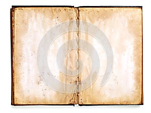 Old blank book