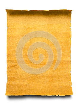 Old blank manuscript