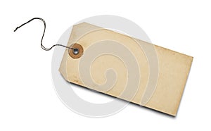 Old Blank Tag