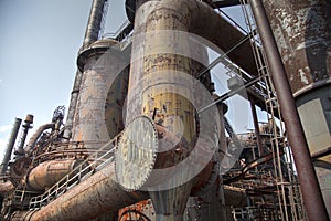 Old blast furnace