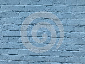 Old blue brick wall