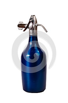 Old blue siphon