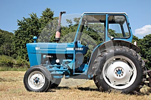 Old Blue Tractor