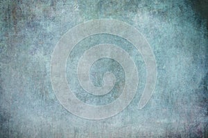 Old blue wall grungy backdrop