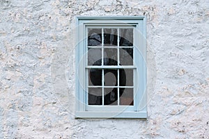 Old Blue Window on Barn