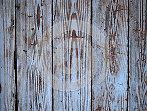 Old blue wood background