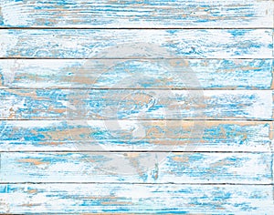 The old blue wood texture with natural patterns photo