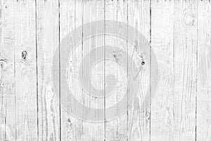 Old Board painted with white paint. White wood texture, background