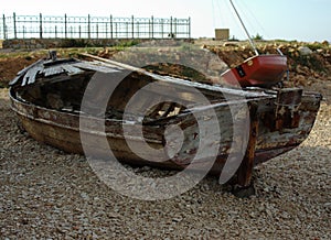 Old Boat On The Coast