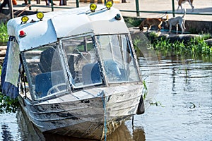 Old Boat in Leticia, Colombia