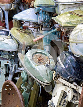 Old Boat motors