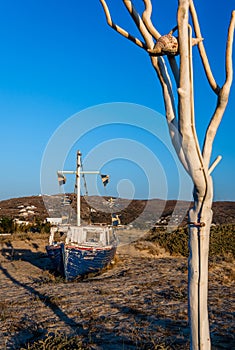 Plaka beach, Naxos, Greece