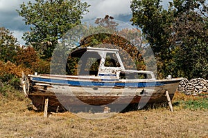 Old boat wreck